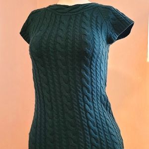 Zara Knit green short sleeved top - Size small